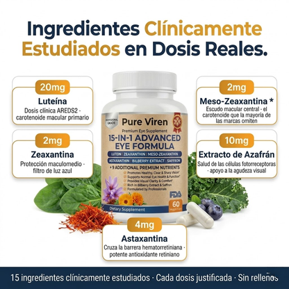 VisioPro 15 en 1 - Visión clara en 2 semanas.